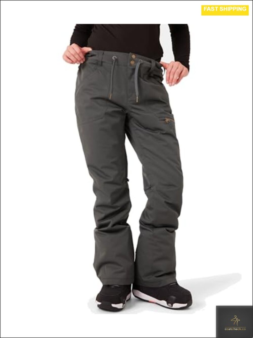 Insulated Ski Pants for Women 10K Waterproof Snow Activewear